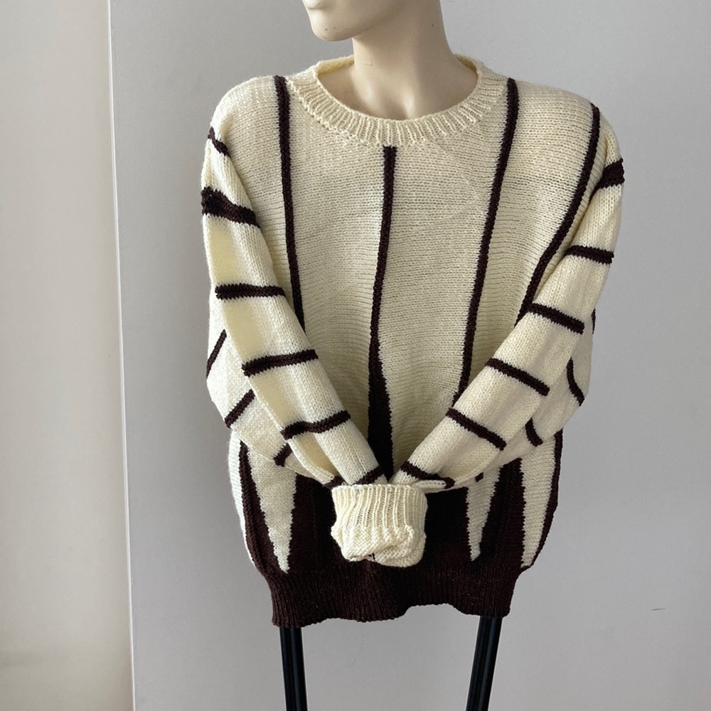 Vintage Hand Knit Sweater 1980’s